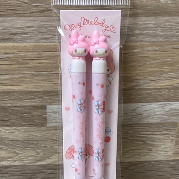 Sanrio Accessories - Sanrio My Melody chop sticks or hair Pens Tokyo kawaii style cherrys